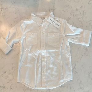 Janie and Jack Linen Button Down